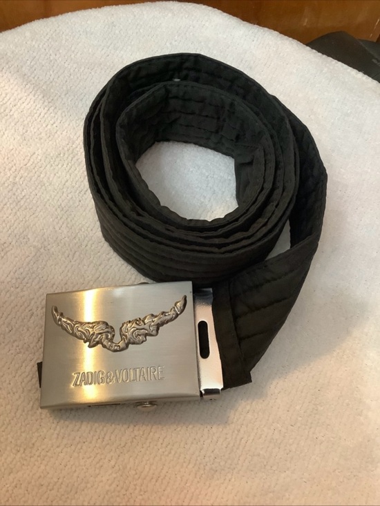 Zadig & Voltaire Accessories - Zadig & Voltaire Belt Buckle in Silver Tone With Wing Logo